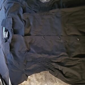 Girls pleated button down shirt